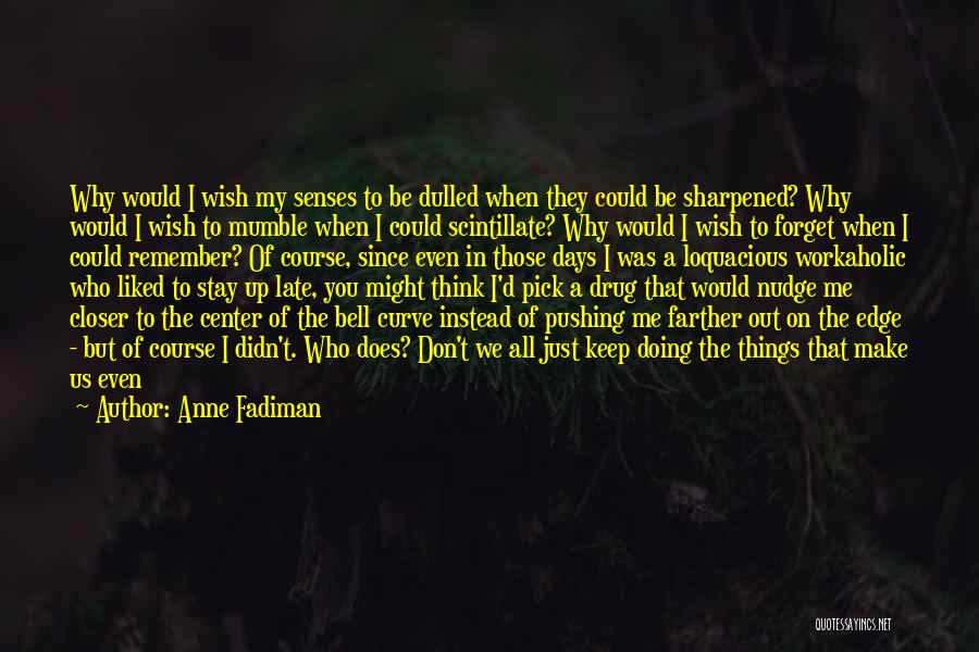 Workaholic Quotes By Anne Fadiman