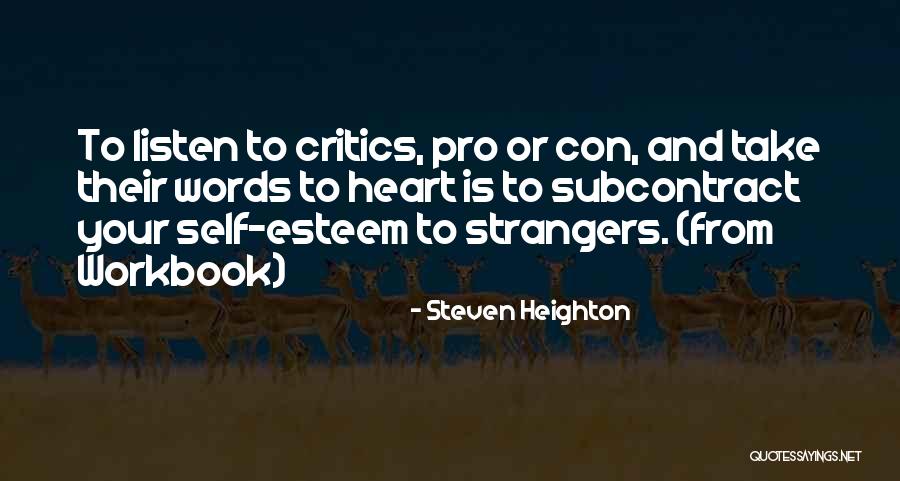 Workbook Quotes By Steven Heighton Workbook Quotes By Steven Heighton