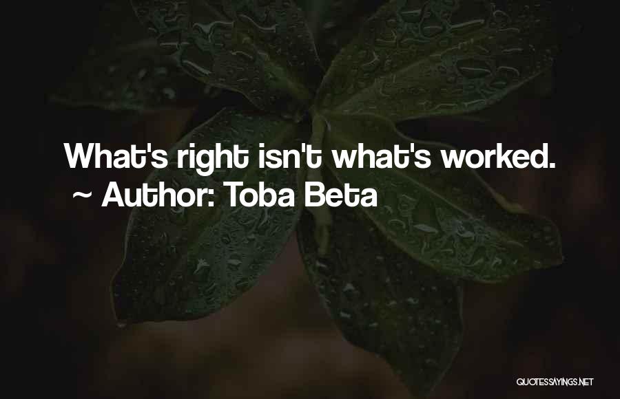 Worked Quotes By Toba Beta