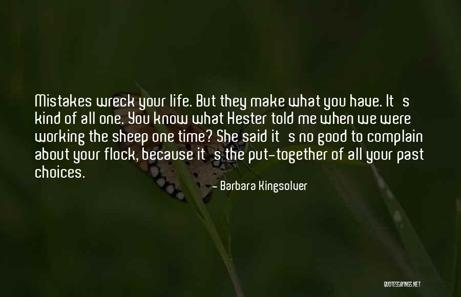 Working All The Time Quotes By Barbara Kingsolver