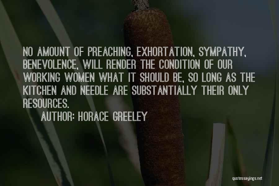 Working Condition Quotes By Horace Greeley