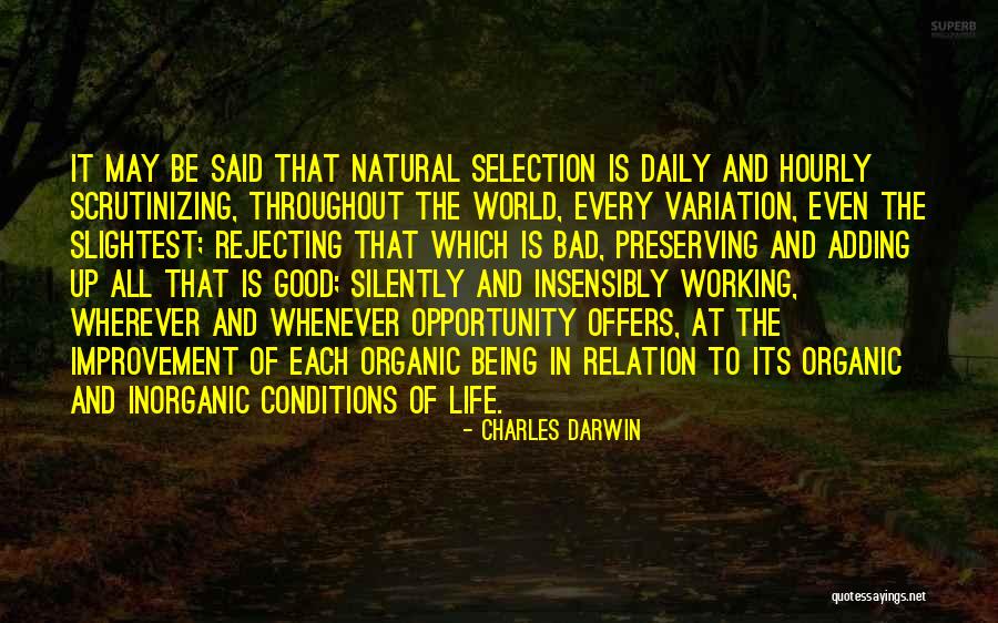 Working Conditions Quotes By Charles Darwin Working Conditions Quotes By Charles Darwin