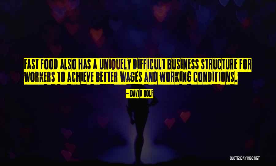 Working Conditions Quotes By David Rolf Working Conditions Quotes By David Rolf