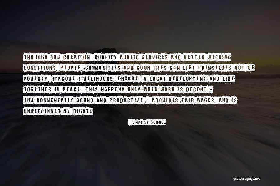 Working Conditions Quotes By Sharan Burrow Working Conditions Quotes By Sharan Burrow