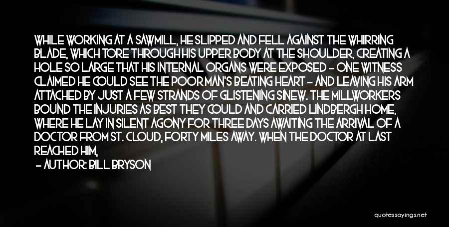 Working Far Away From Home Quotes By Bill Bryson