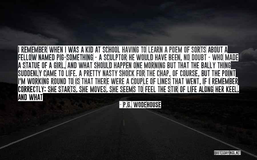 Working For A Better Life Quotes By P.G. Wodehouse Working For A Better Life Quotes By P.G. Wodehouse