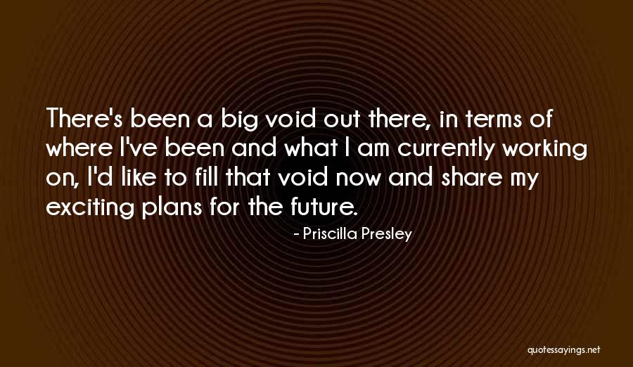 Working For The Future Quotes By Priscilla Presley Working For The Future Quotes By Priscilla Presley