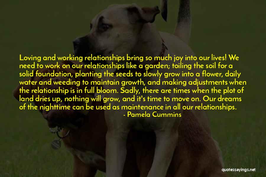 Working Full Time Quotes By Pamela Cummins
