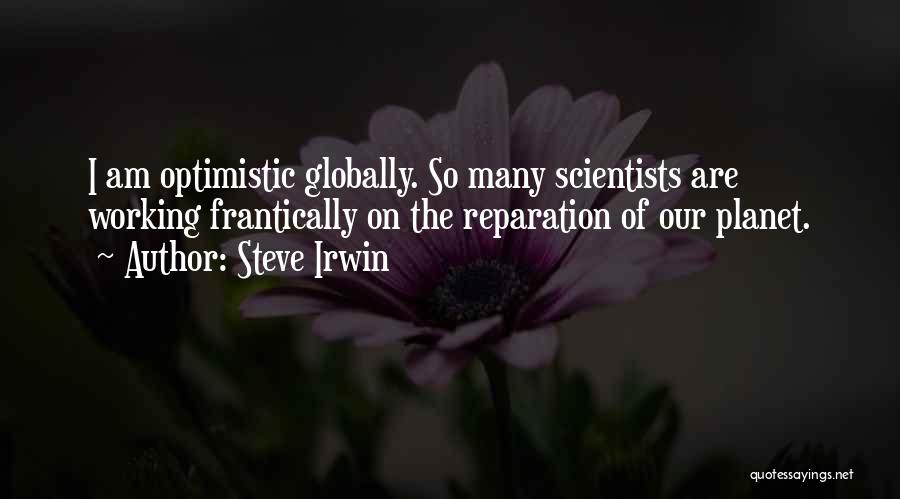 Working Globally Quotes By Steve Irwin