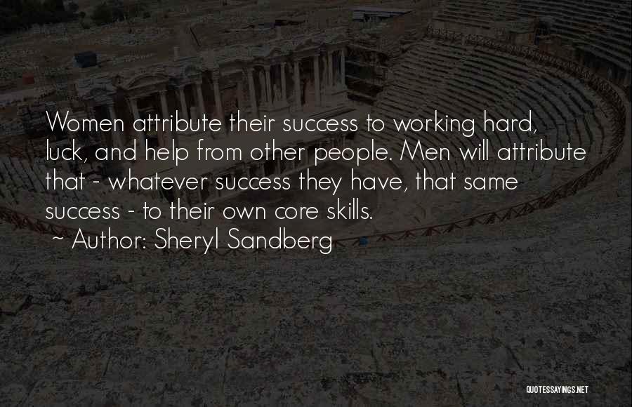 Working Hard And Success Quotes By Sheryl Sandberg