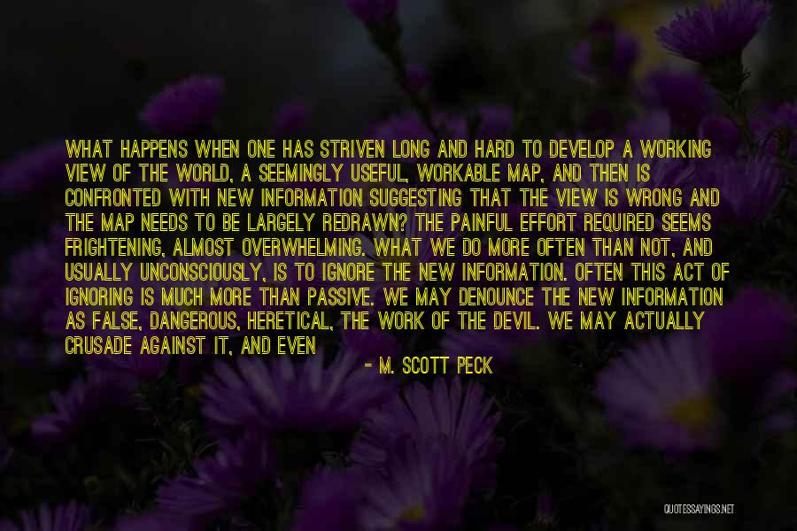 Working Hard Change Quotes By M. Scott Peck Working Hard Change Quotes By M. Scott Peck