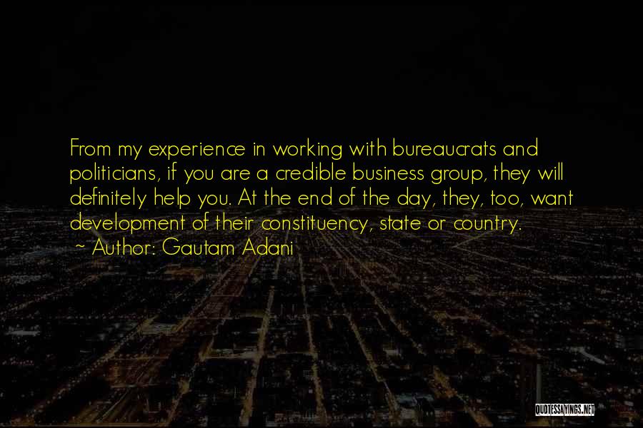 Working In Group Quotes By Gautam Adani