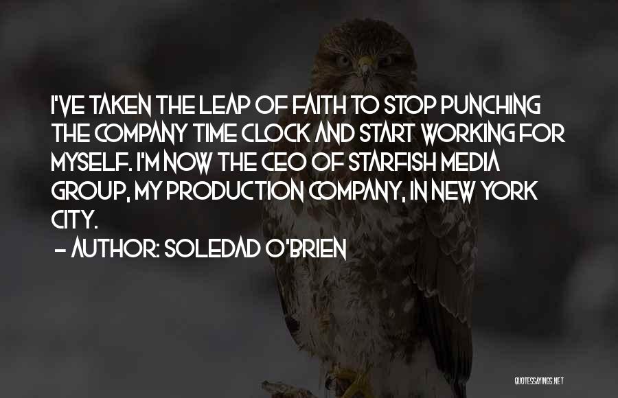Working Non Stop Quotes By Soledad O'Brien