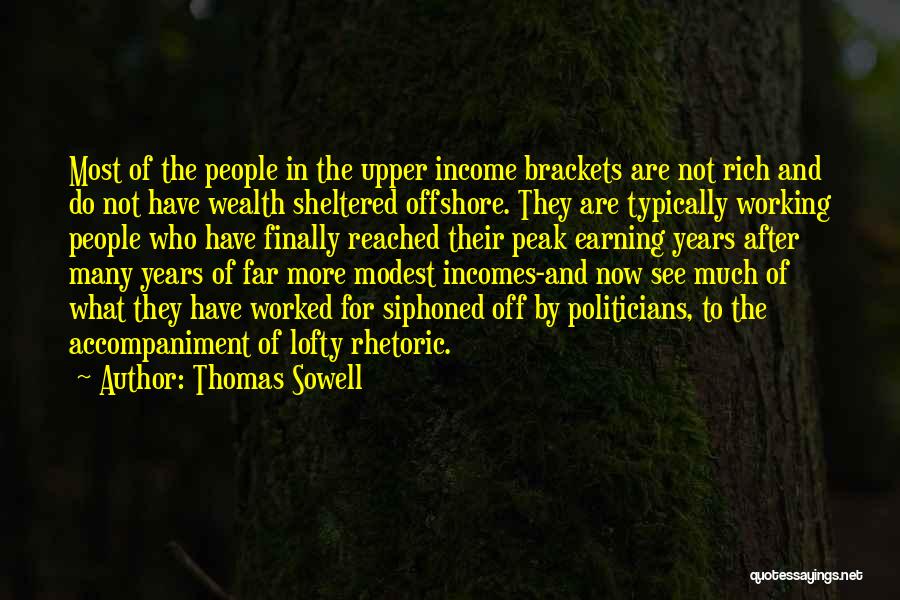 Working Offshore Quotes By Thomas Sowell