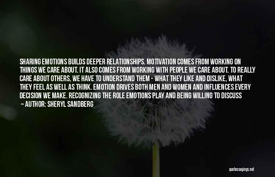 Working On Relationships Quotes By Sheryl Sandberg