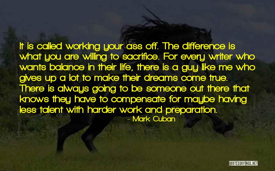 Working On Your Dreams Quotes By Mark Cuban Working On Your Dreams Quotes By Mark Cuban