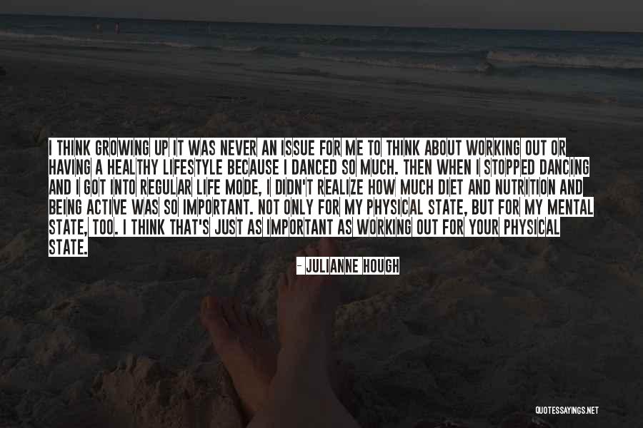 Working Out And Being Healthy Quotes By Julianne Hough Working Out And Being Healthy Quotes By Julianne Hough