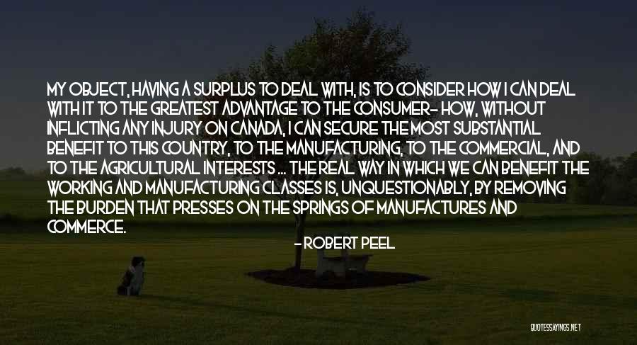 Working Out Benefit Quotes By Robert Peel Working Out Benefit Quotes By Robert Peel