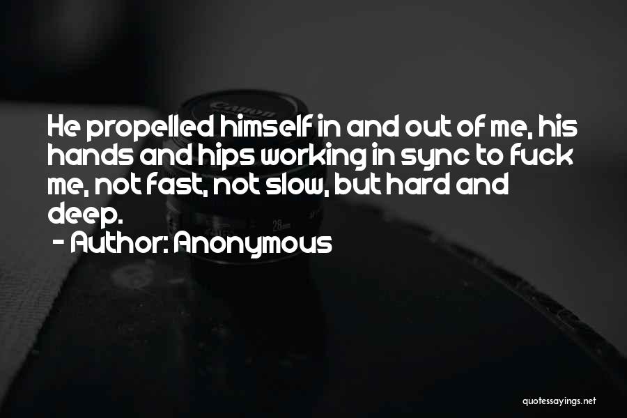 Working Out Hard Quotes By Anonymous