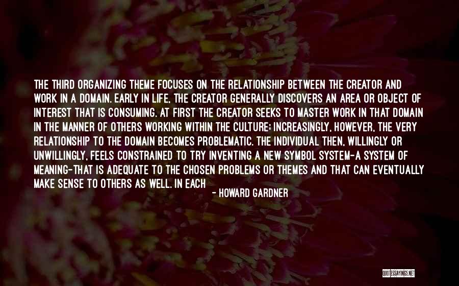 Working Out Relationship Problems Quotes By Howard Gardner Working Out Relationship Problems Quotes By Howard Gardner