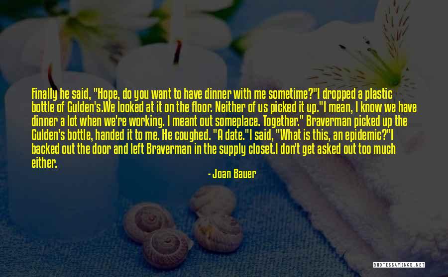 Working Out Together Quotes By Joan Bauer Working Out Together Quotes By Joan Bauer