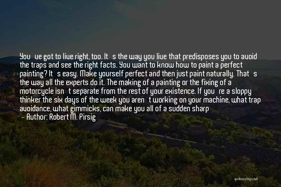 Working Out Together Quotes By Robert M. Pirsig