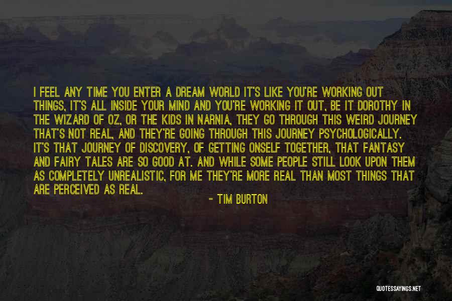 Working Out Together Quotes By Tim Burton Working Out Together Quotes By Tim Burton