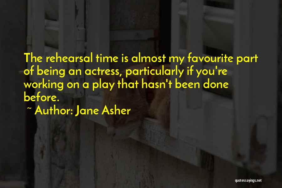 Working Part Time Quotes By Jane Asher