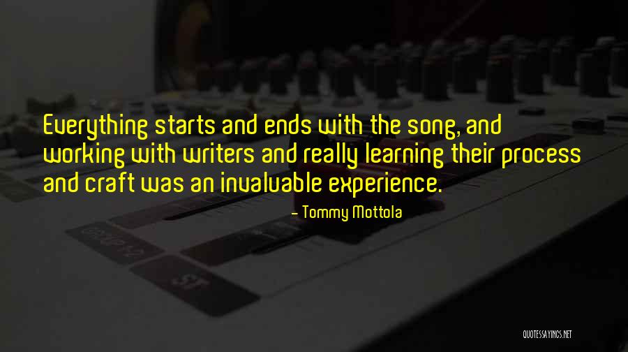 Working Song Quotes By Tommy Mottola Working Song Quotes By Tommy Mottola