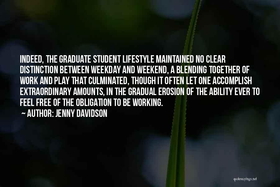 Working Student Quotes By Jenny Davidson