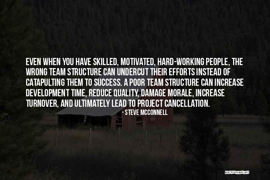 Working Success Quotes By Steve McConnell Working Success Quotes By Steve McConnell
