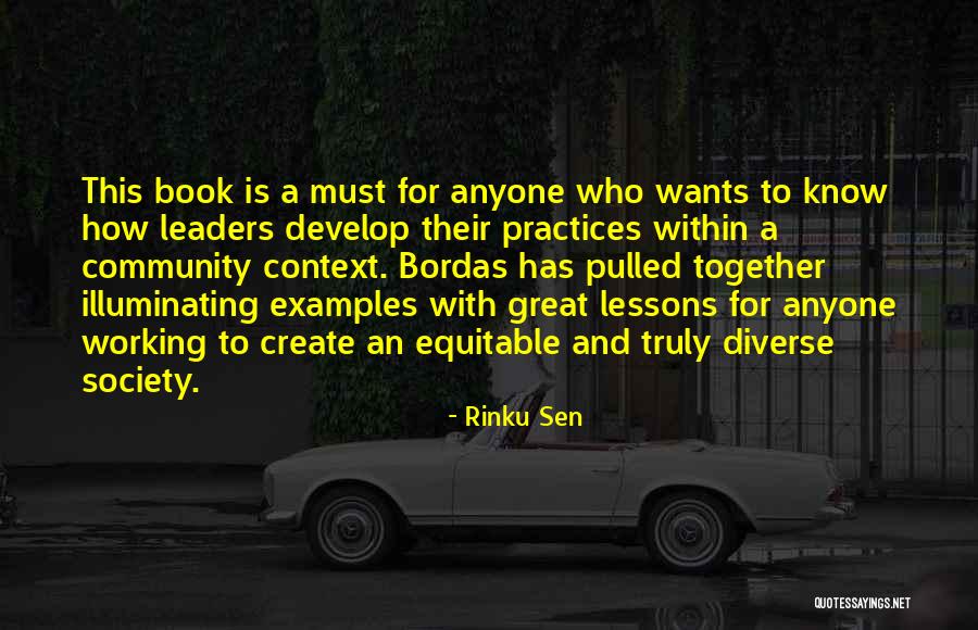 Working Together As A Community Quotes By Rinku Sen Working Together As A Community Quotes By Rinku Sen