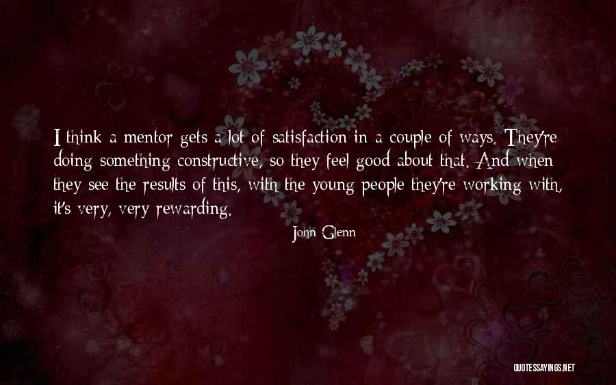 Working With Good People Quotes By John Glenn Working With Good People Quotes By John Glenn