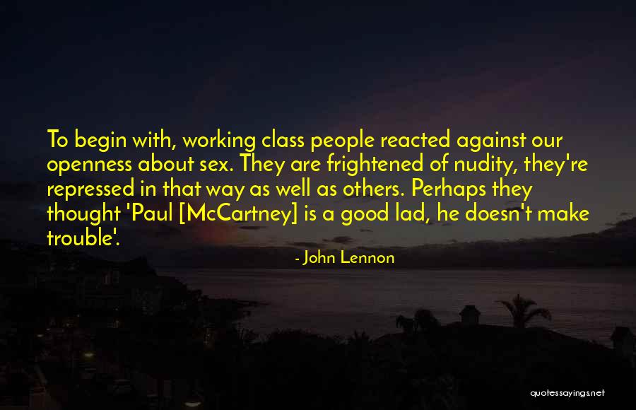 Working With Good People Quotes By John Lennon Working With Good People Quotes By John Lennon