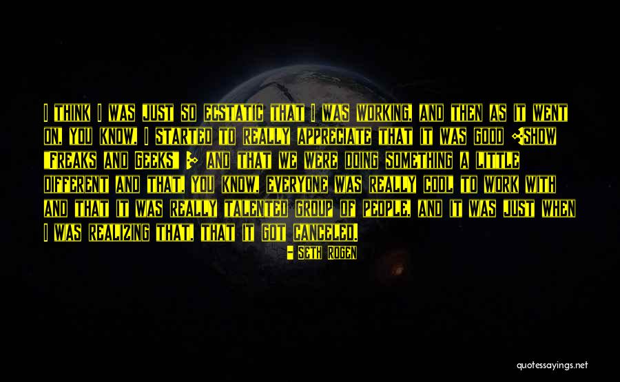 Working With Good People Quotes By Seth Rogen Working With Good People Quotes By Seth Rogen