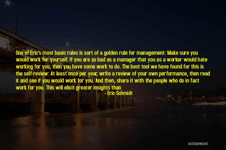 Working With Others Quotes By Eric Schmidt