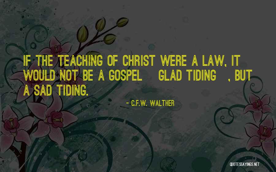 Workmate Bad Attitude Quotes By C.F.W. Walther Workmate Bad Attitude Quotes By C.F.W. Walther
