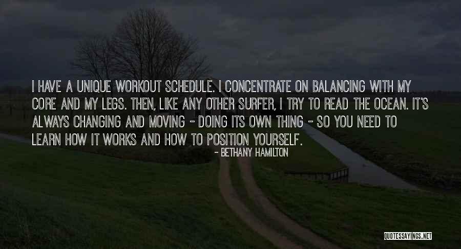 Workout I Always Quotes By Bethany Hamilton Workout I Always Quotes By Bethany Hamilton