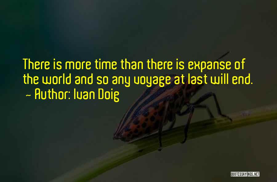 World And Travel Quotes By Ivan Doig