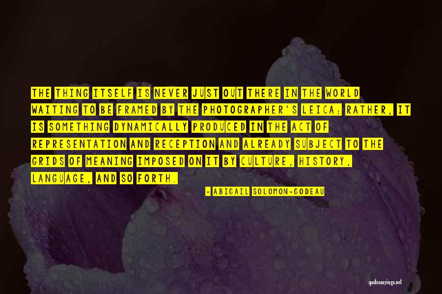 World As Will And Representation Quotes By Abigail Solomon-Godeau World As Will And Representation Quotes By Abigail Solomon-Godeau