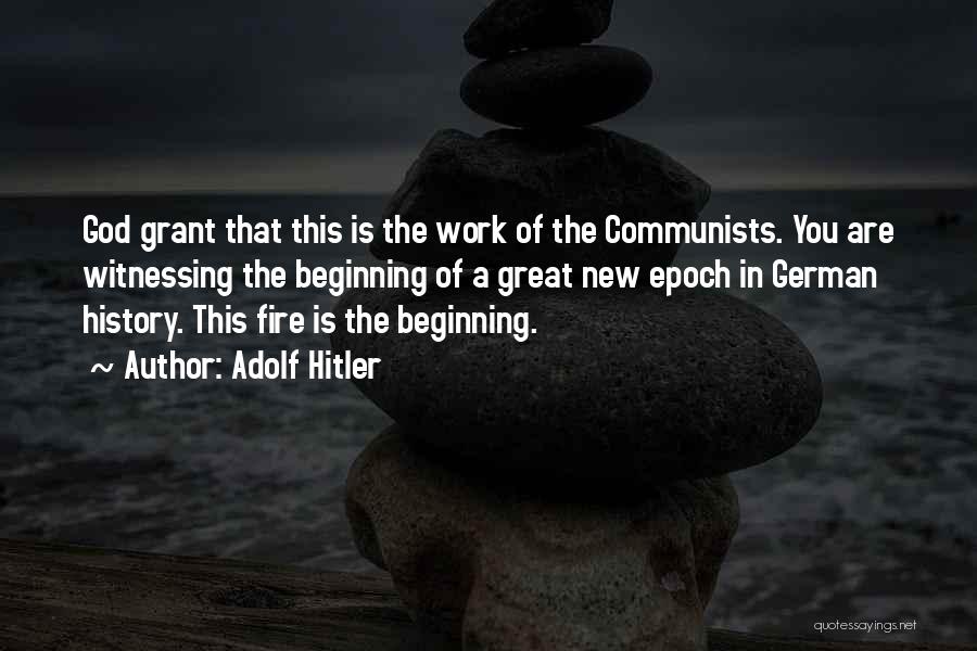 World At War German Quotes By Adolf Hitler