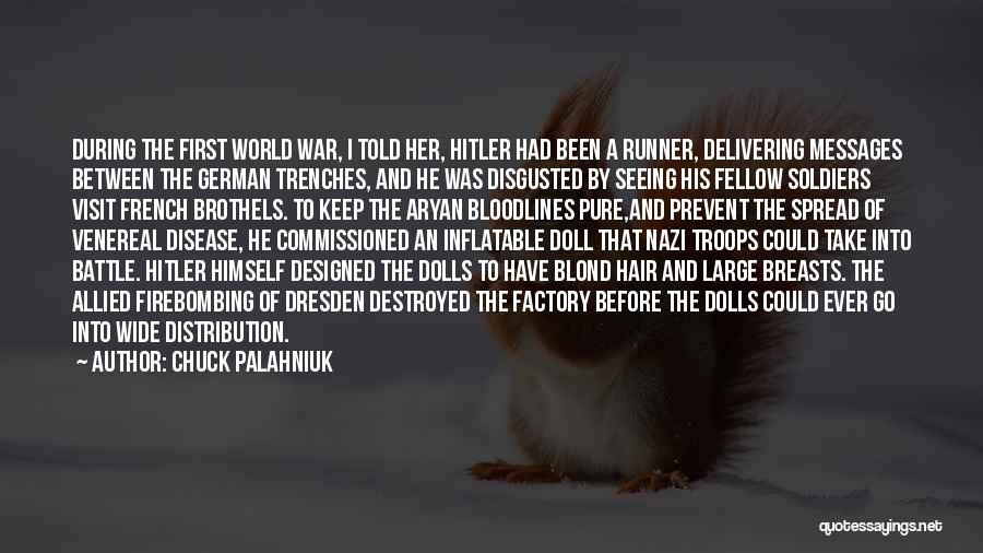 World At War German Quotes By Chuck Palahniuk