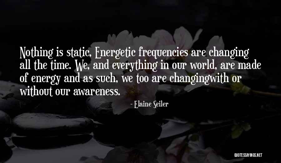 World Awareness Quotes By Elaine Seiler