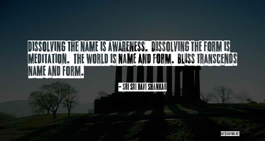 World Awareness Quotes By Sri Sri Ravi Shankar