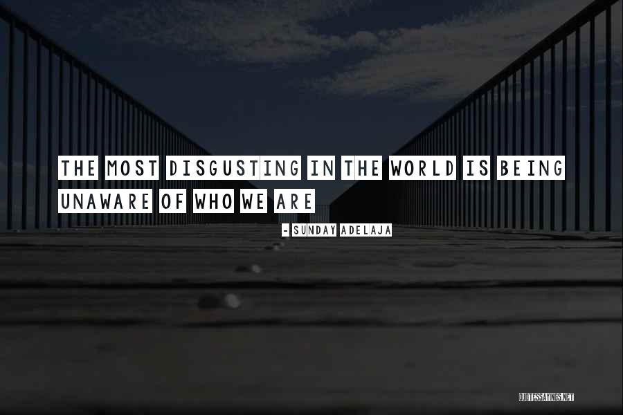 World Awareness Quotes By Sunday Adelaja