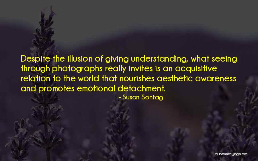World Awareness Quotes By Susan Sontag