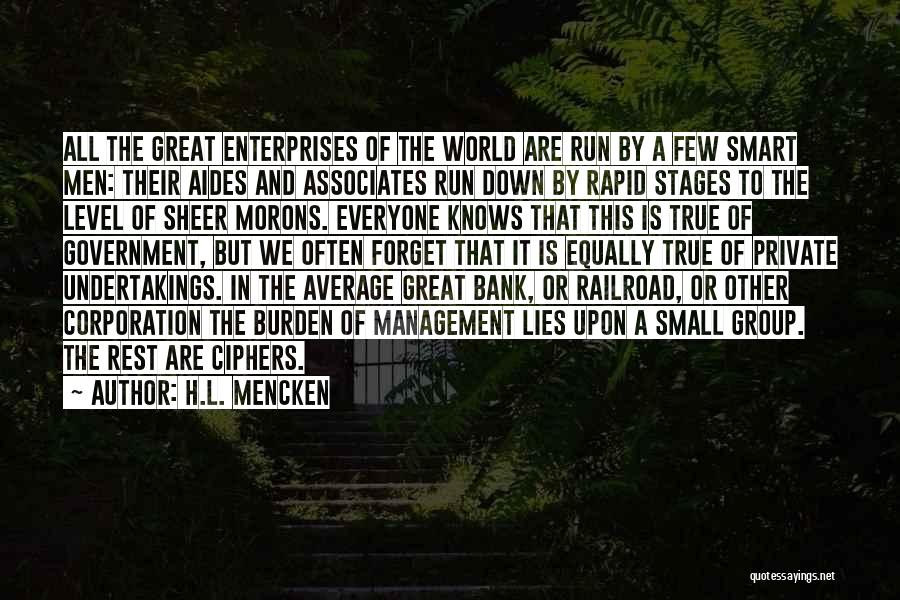 World Bank Quotes By H.L. Mencken