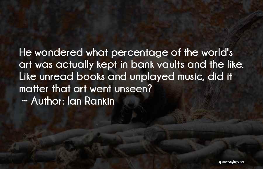 World Bank Quotes By Ian Rankin