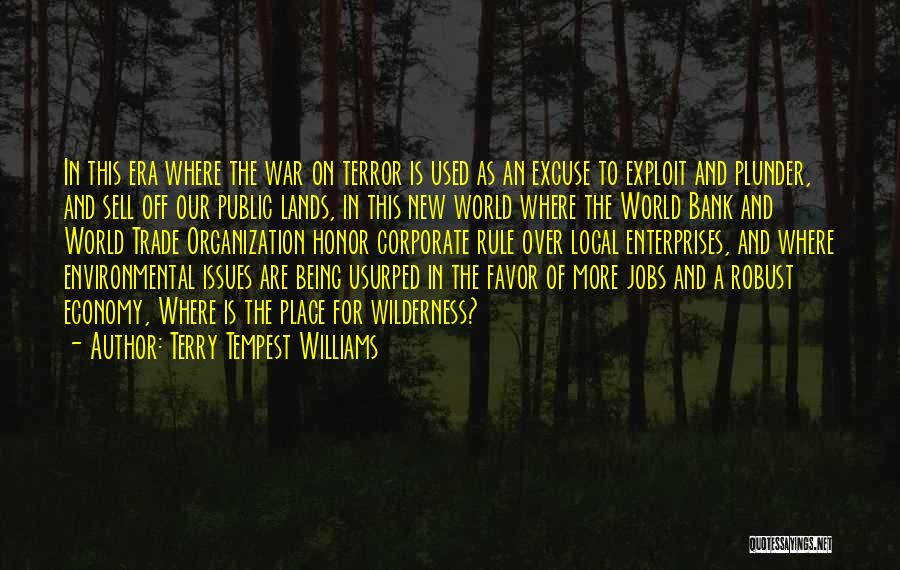 World Bank Quotes By Terry Tempest Williams