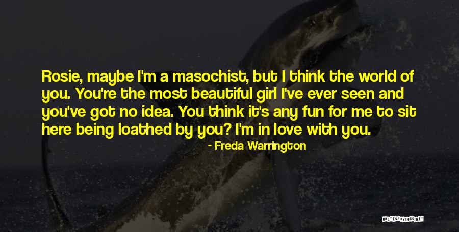 World Being Beautiful Quotes By Freda Warrington World Being Beautiful Quotes By Freda Warrington